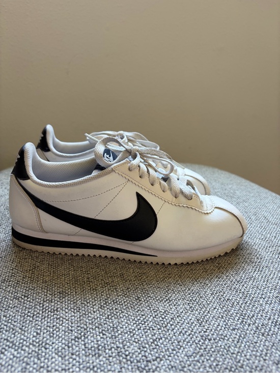 Nike Shoes - Nike Women's White/Black Classic Cortez Sneakers